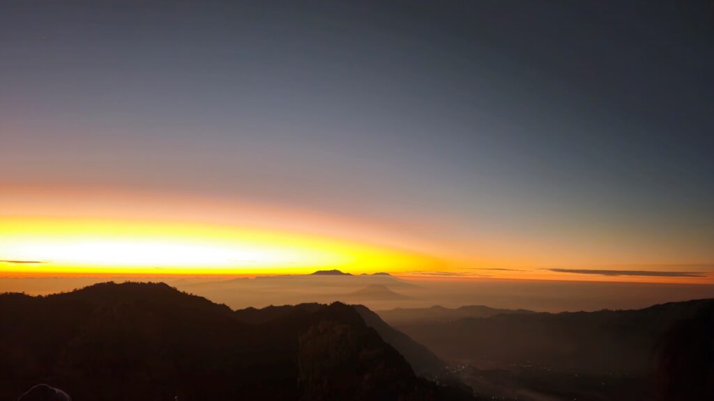 Sunrise view point Bromo Sunrise at Mount Bromo, East Java